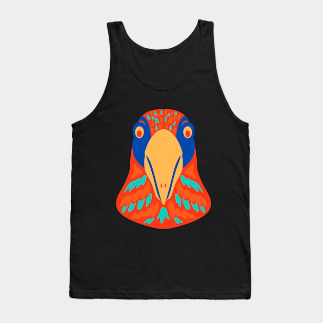 bird artistic head Tank Top by pixspatter